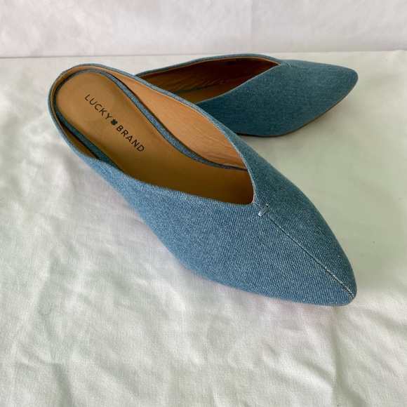 Lucky Brand Open backed Flats - Picture 1 of 4